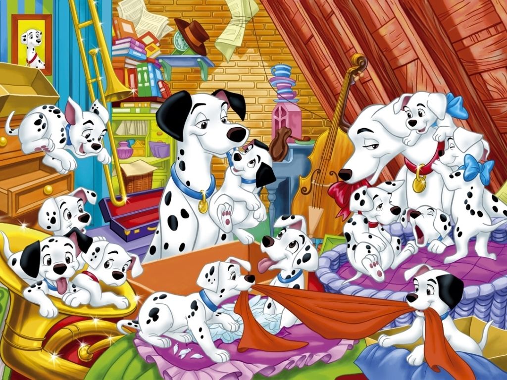 Classic Disney Wallpaper: 101 Dalmations Wallpaper. Walt disney cartoons, Disney cartoons, Disney cartoon characters