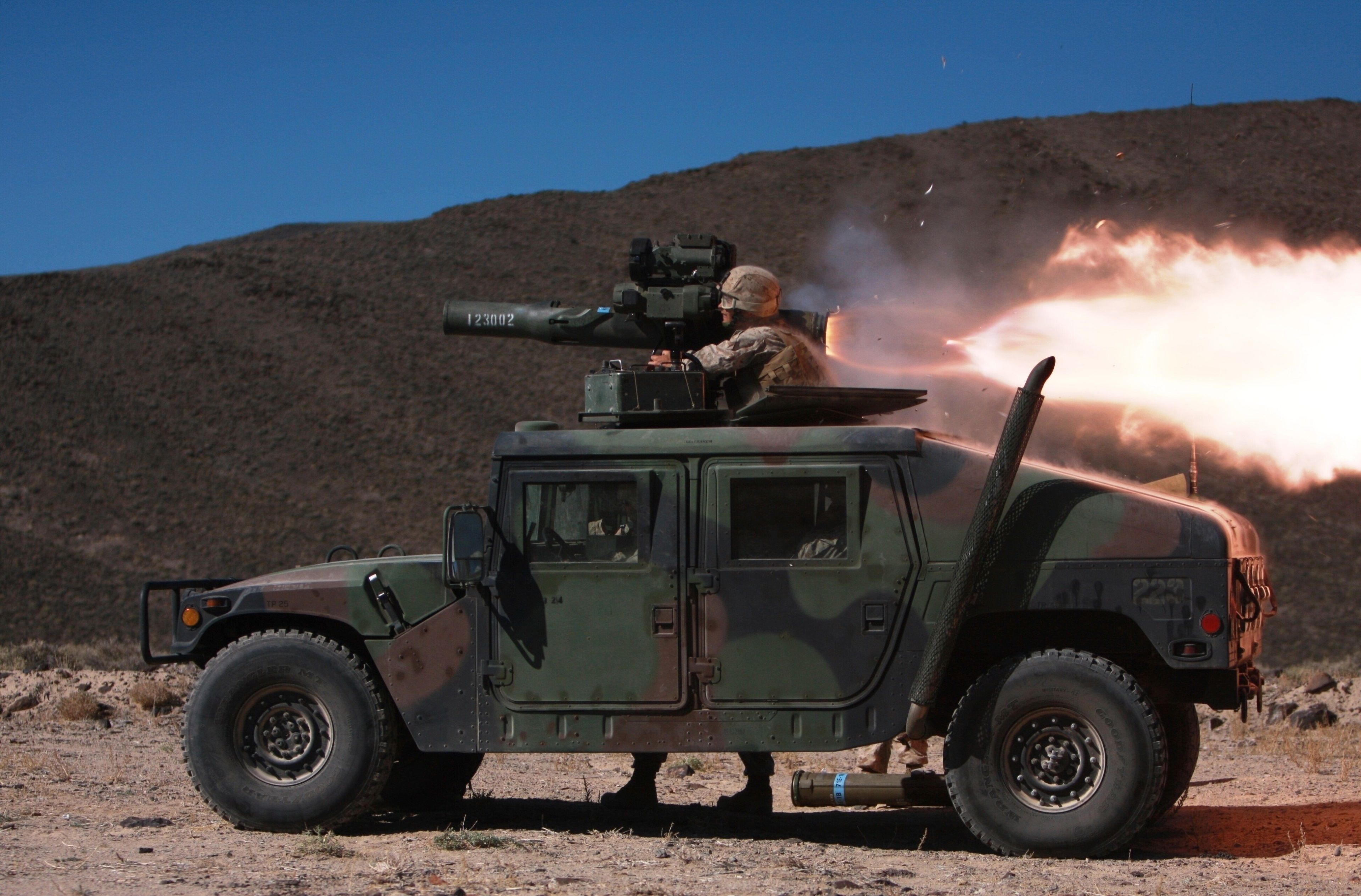 humvee 4k amazing image. Bgm 71 tow, Military, Military vehicles