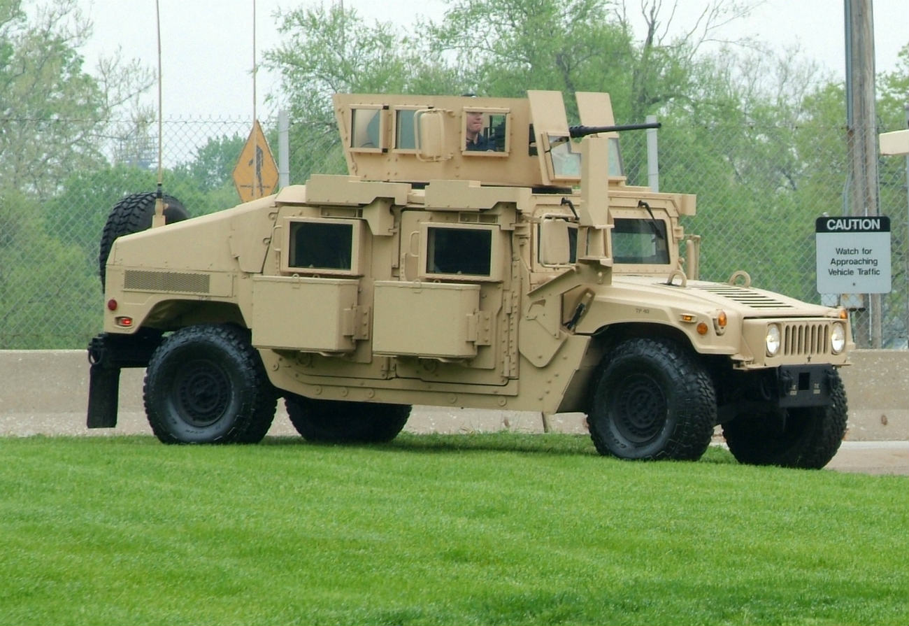 Powerful Image Of Humvees
