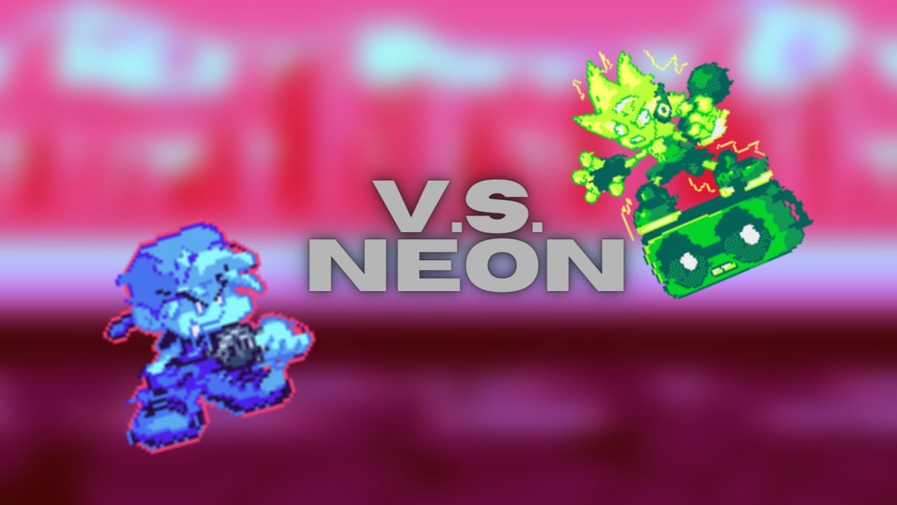 Friday NIght Funkin' Neon (AdventNeon) Week Mod (Check Desc For Link)