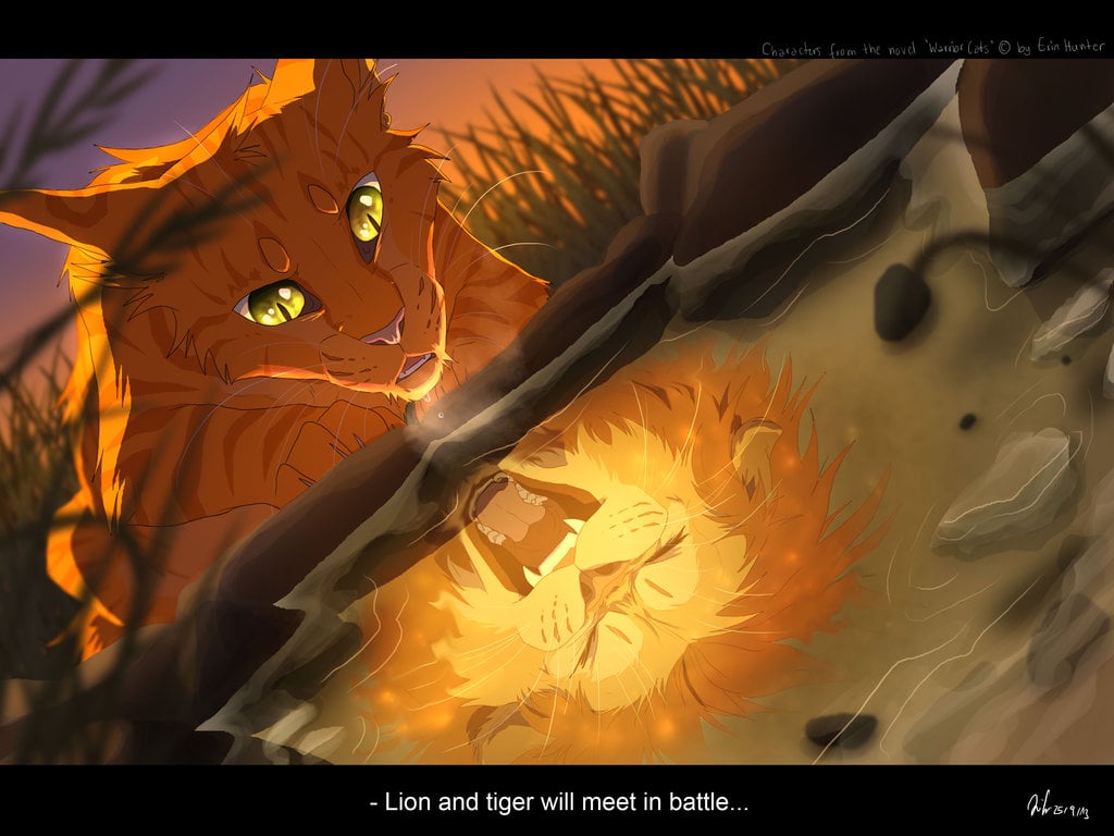 warrior cats wallpaper firestar