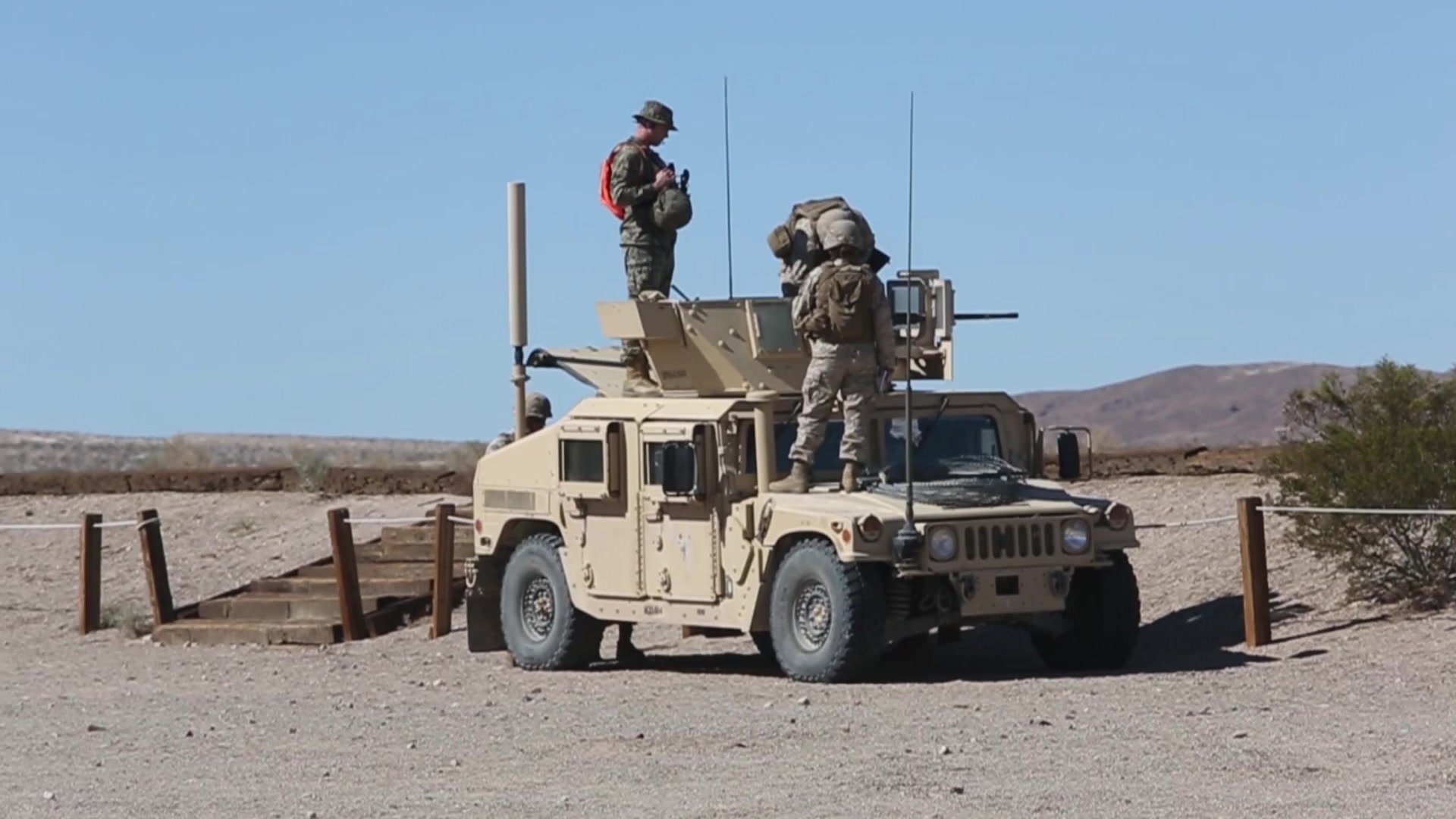 DVIDS It Down. CLB 4 Marines Conduct Motorized Operations Training (B Roll)