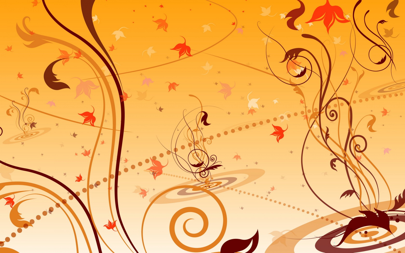 Free download Autumn Design Wallpaper HD Wallpaper [1680x1050] for your Desktop, Mobile & Tablet. Explore Cute Fall Wallpaper Background. Fall Wallpaper Background, Cute Wallpaper for Your Phone, Cute Autumn