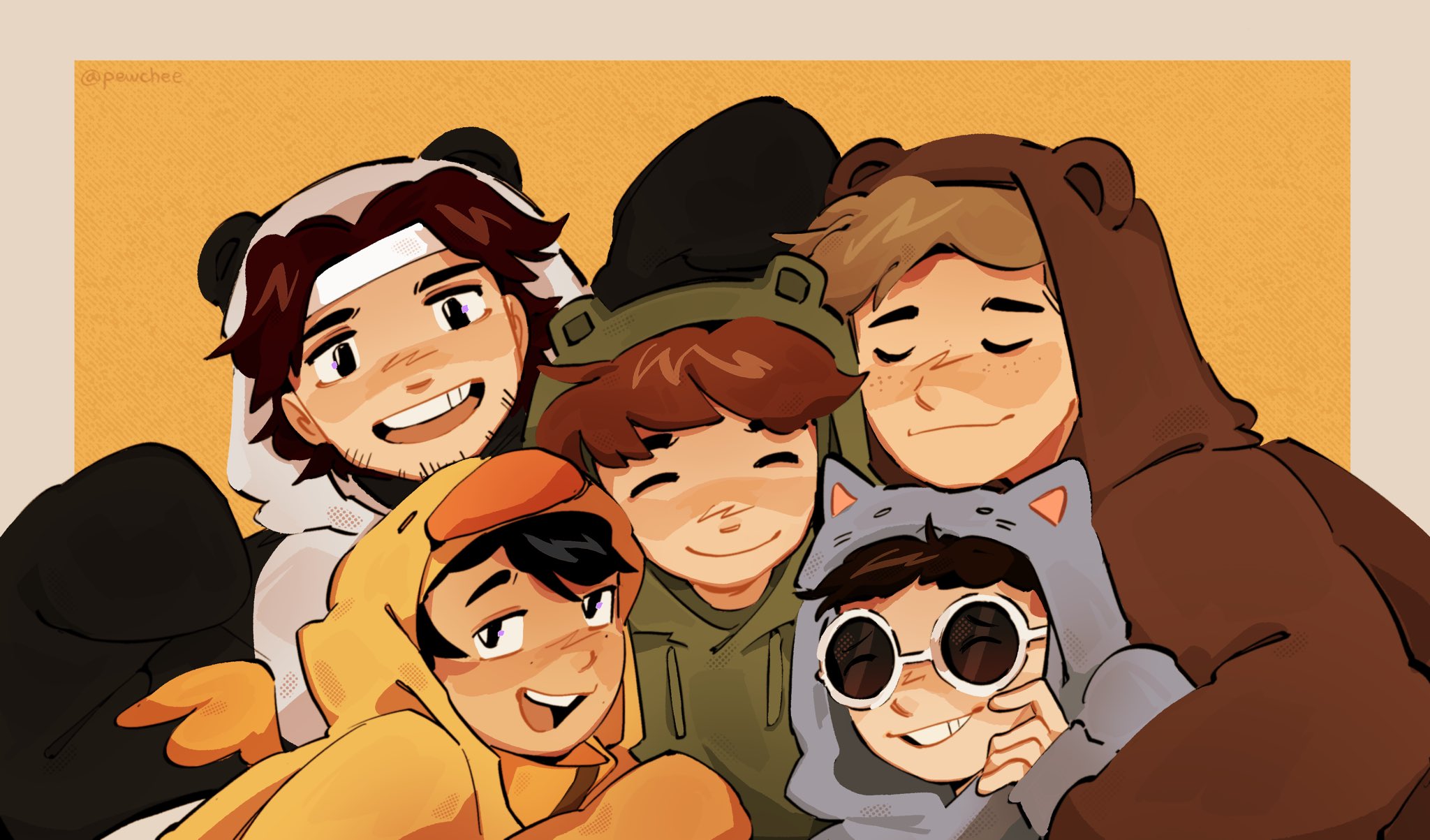 Pew BOYS!!! #karljacobsfanart #georgenotfoundfanart #dreamfanart #quackityfanart #sapnapfanart