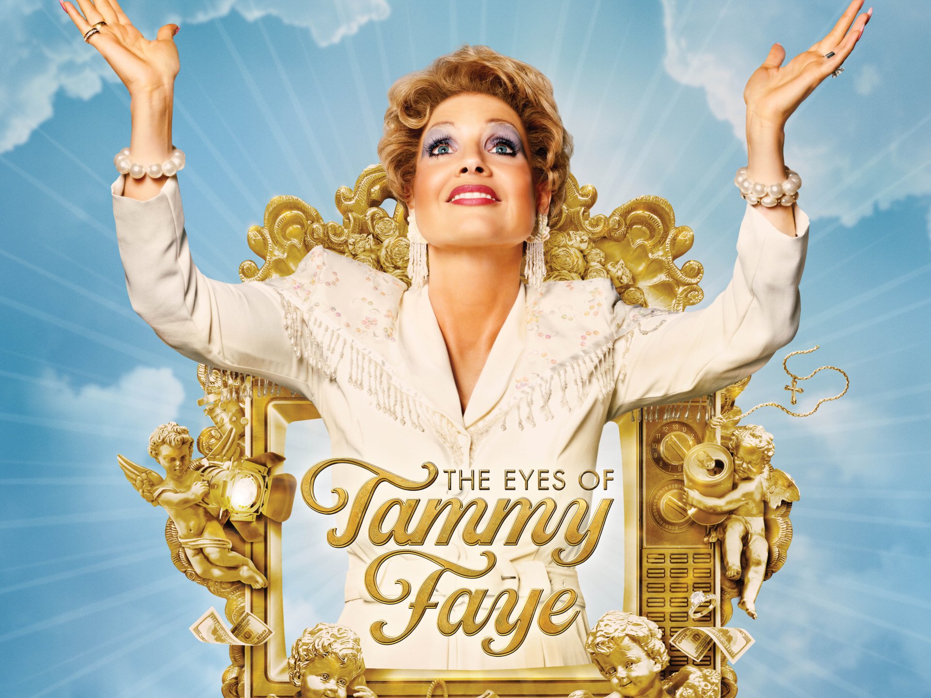 The Eyes of Tammy Faye HD Wallpaper and Background Image