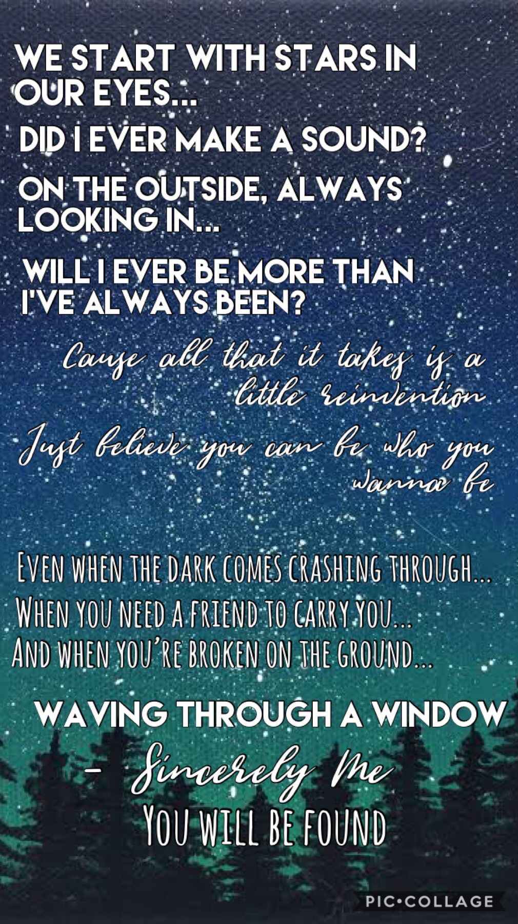 Dear Evan Hansen Lyric Wallpaper. Dear evan hansen lyrics, Dear evan hansen musical, Dear evan hansen quotes