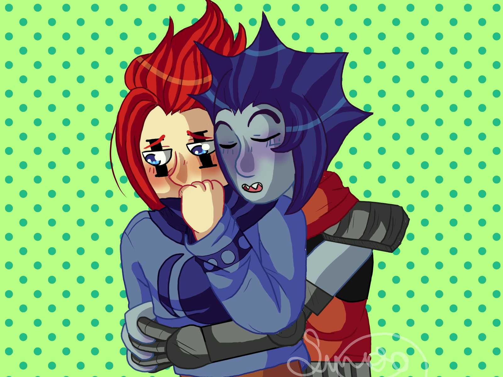 Hug of Magical Expertise Fan Art