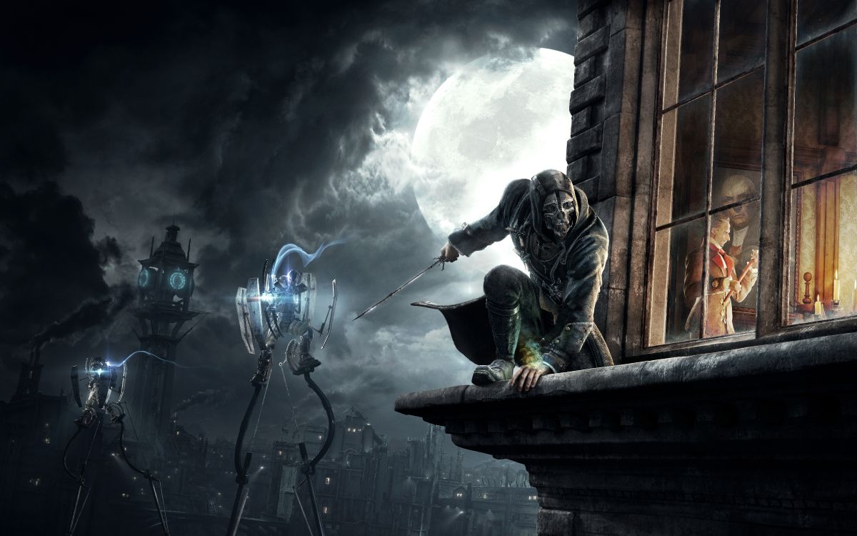 Wallpaper Action Adventure Game, Emily Kaldwin, Dishonored Definitive Edition, Digital Compositing, pc Game, Background Free Image