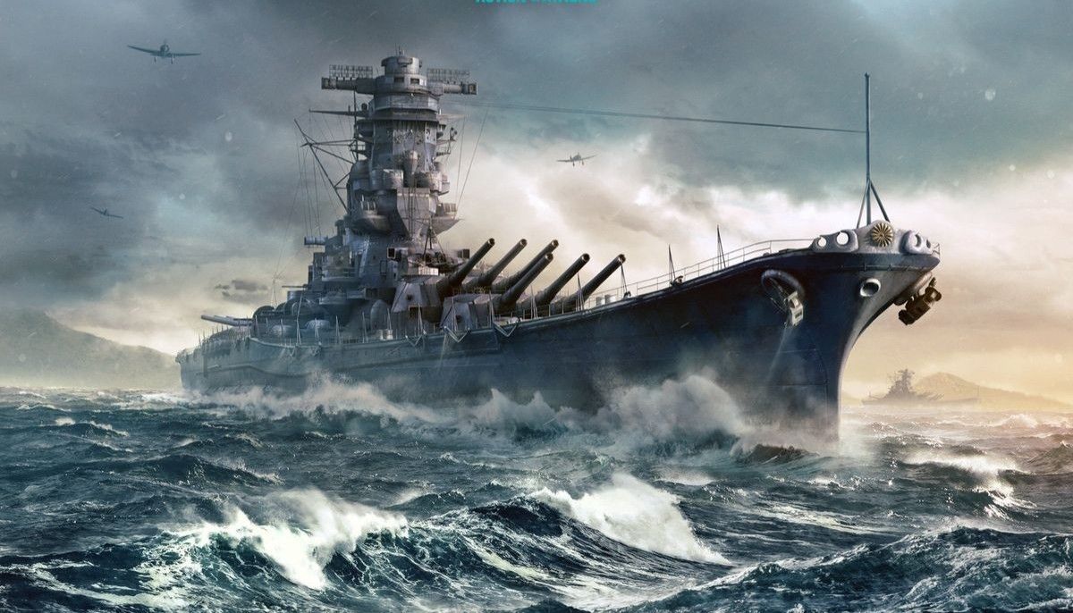 IJN YAMATO. World of warships wallpaper, Yamato battleship, Navy ships