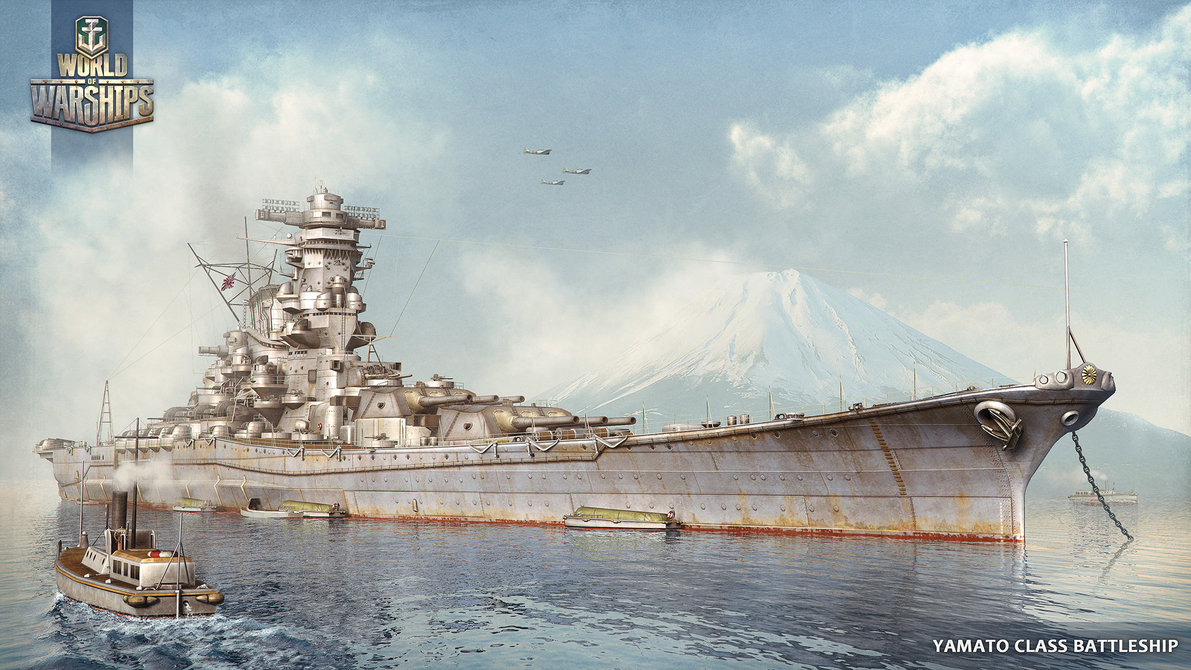 World of Warships Yamato Wallpaper