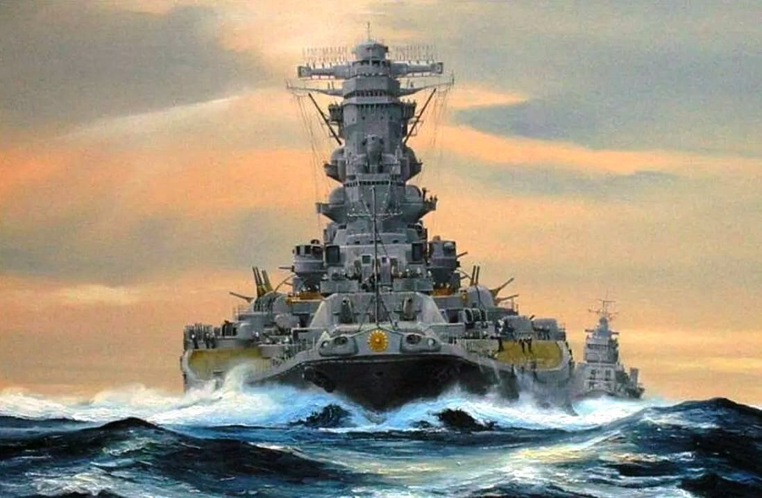 IJN Yamato (大和, Great Harmony) was the lead ship of her class of battleships built for the Imperial Japan. Battleship, Yamato battleship, Imperial japanese navy