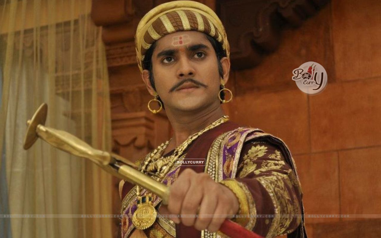 Mandar Jadhav as Sambhaji in Veer Shivaji. Mandar Jadhav Photo Gallery