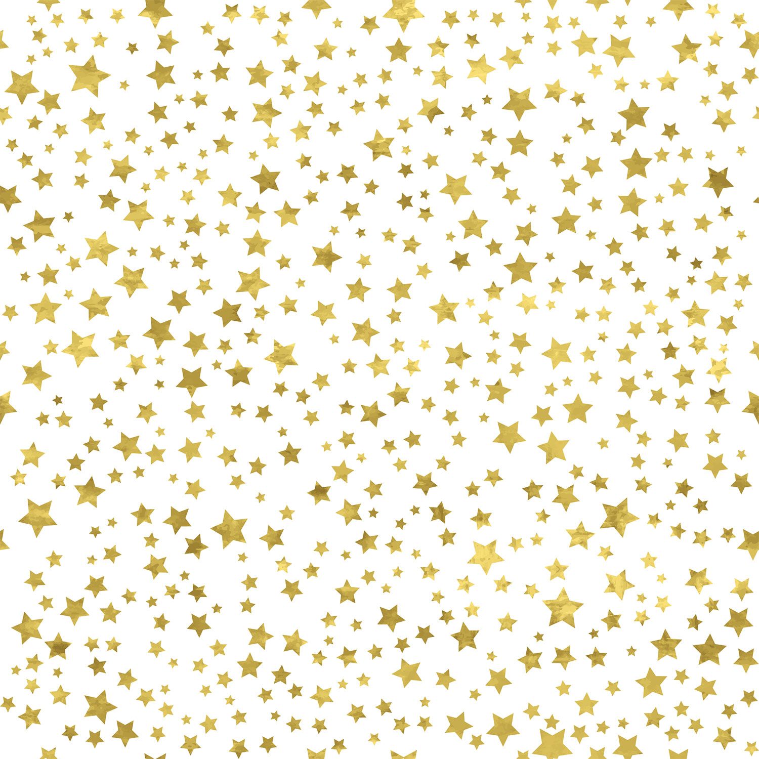 Order Gold Stars on White Wallpaper to create fantastic wall decor in your living space or brows. White and gold wallpaper, Gold star wallpaper, Seamless patterns