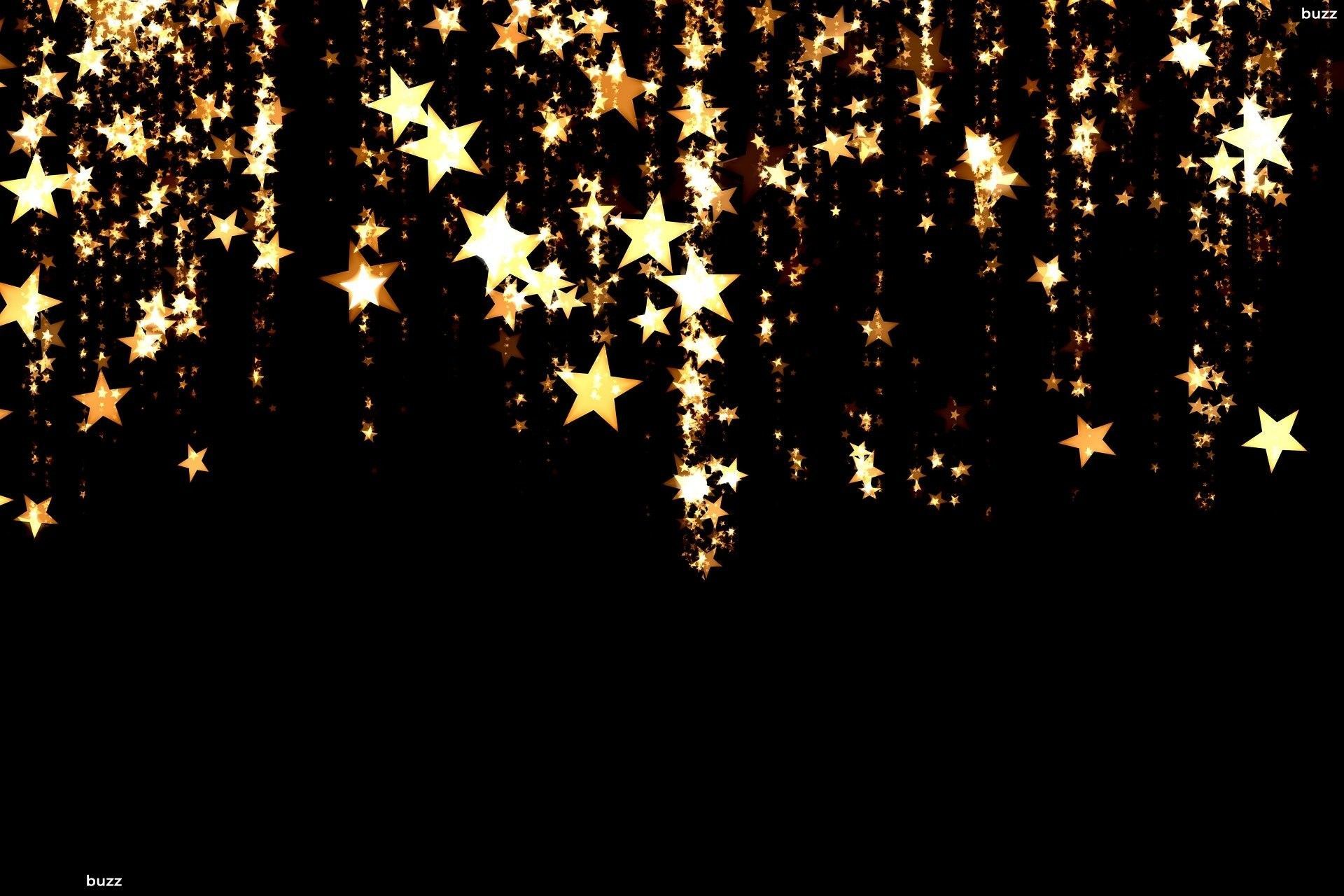 Black and Gold Stars Wallpaper, HD Black and Gold Stars Background on WallpaperBat