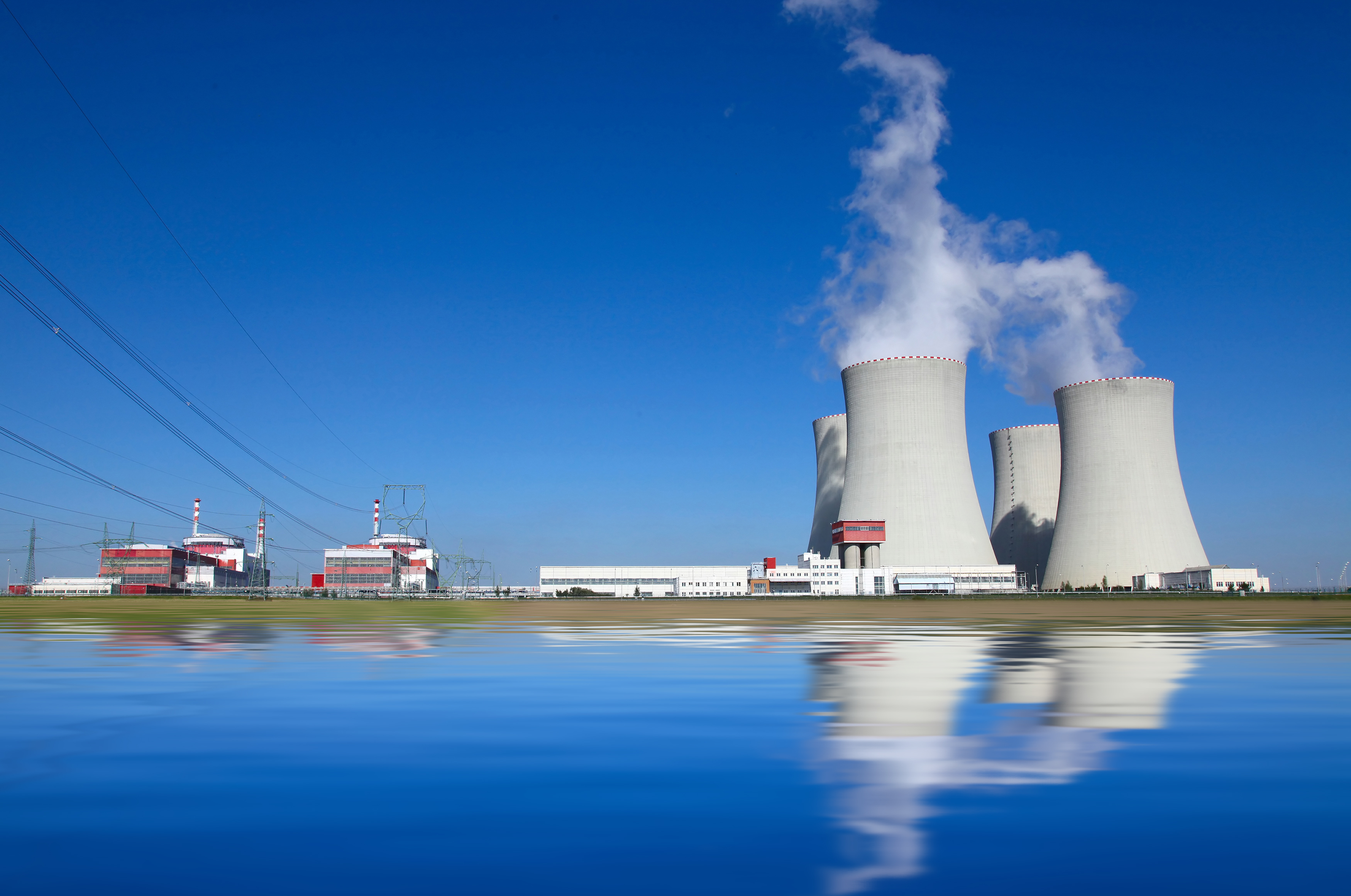 Czech Republic, Building, Nuclear Power Plant Temelin wallpaper