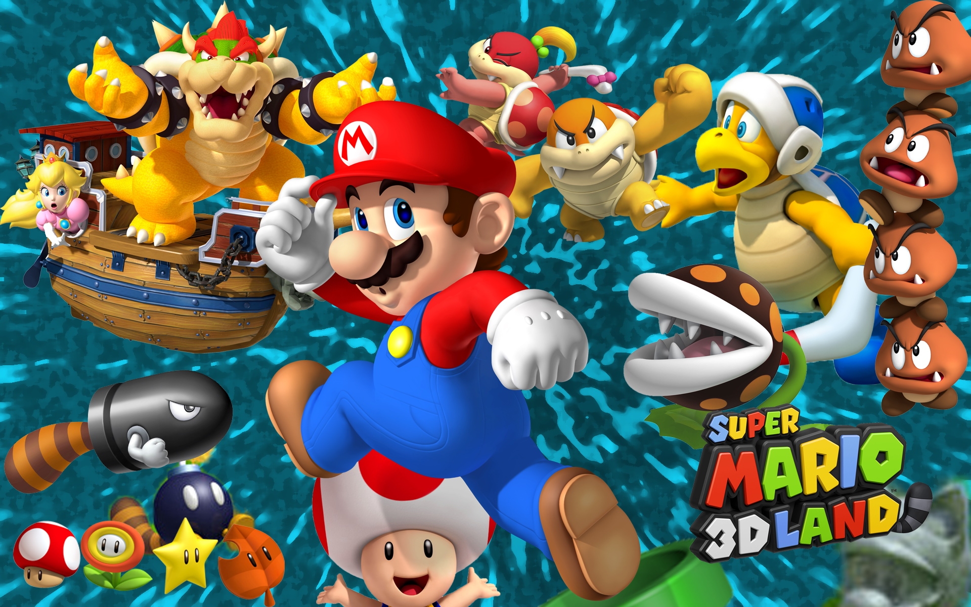 Super Mario 3D Land HD Wallpaper