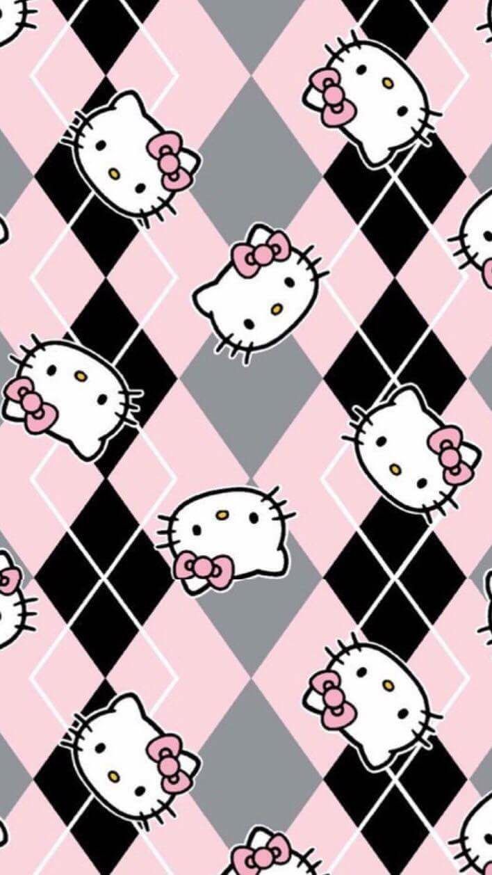 aesthetic wallpapers  Pink wallpaper hello kitty Walpaper hello kitty  Hello kitty iphone wallpaper