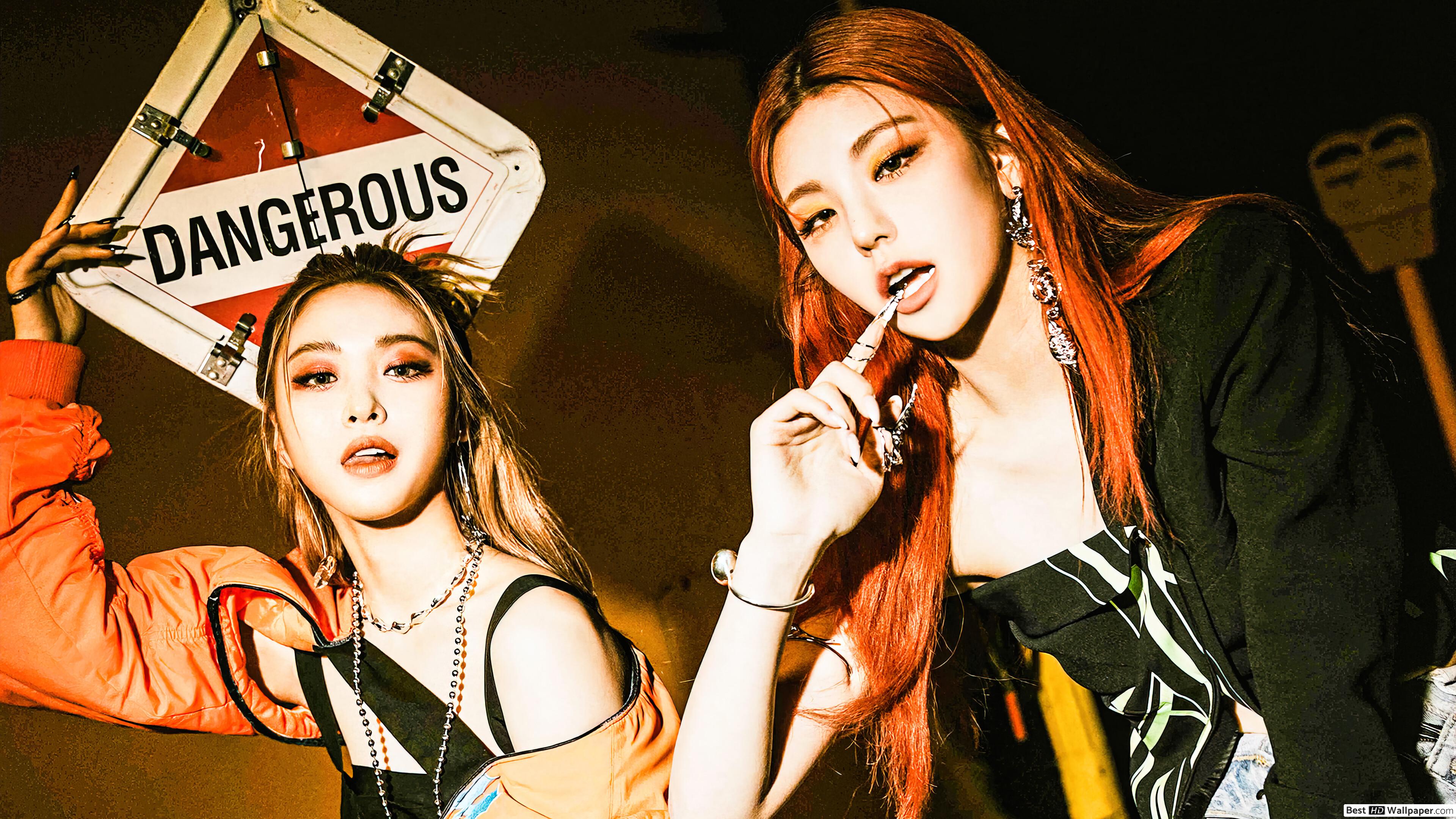 ITZY's 'Ryujin with Yeji' in 'Mafia in the Morning' MV Shoot The Album Who 2021 HD wallpaper download