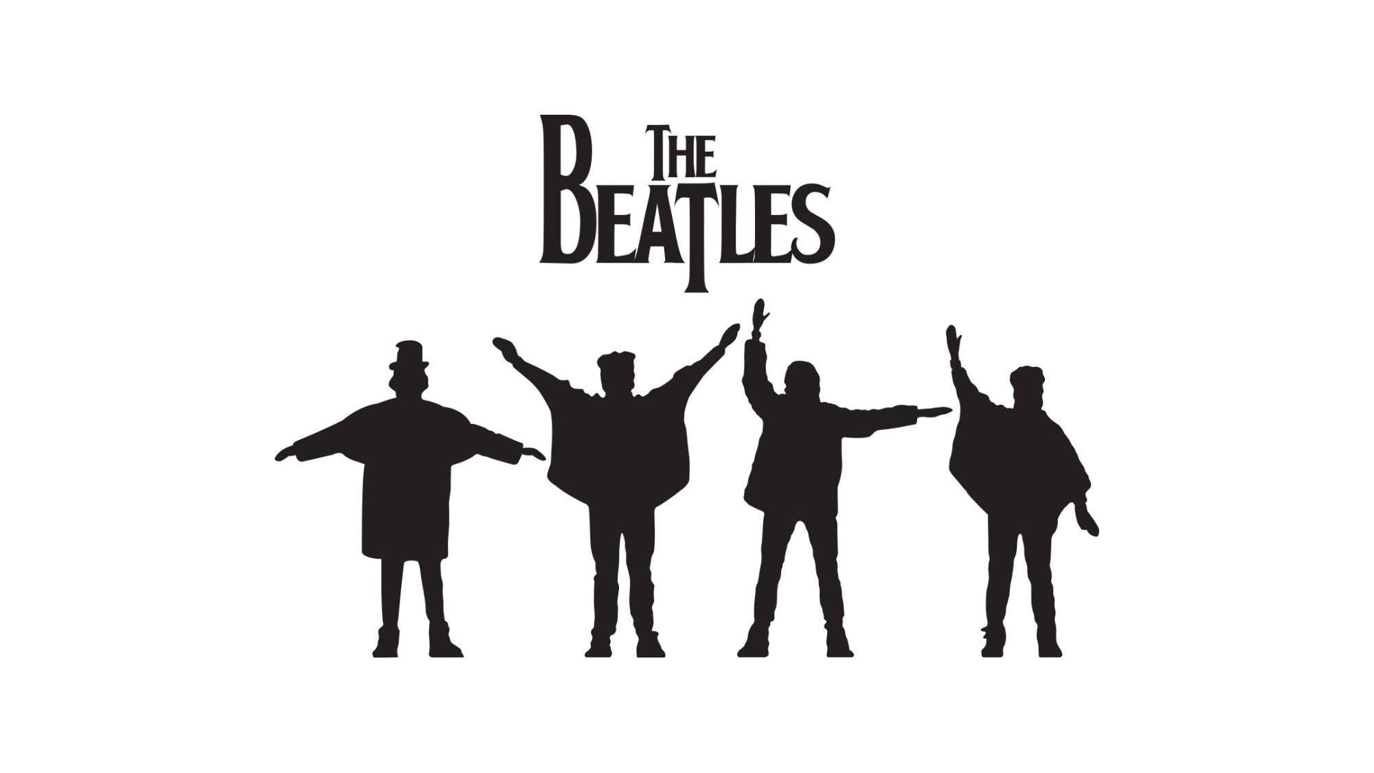 the beatles logo wallpaper