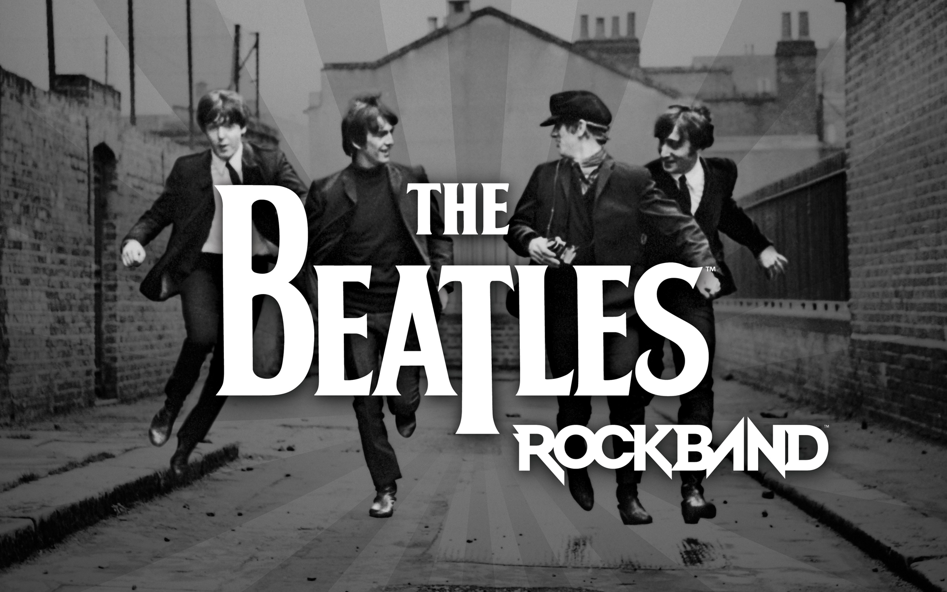 The Beatles Rock Band wallpaper Games Blogger