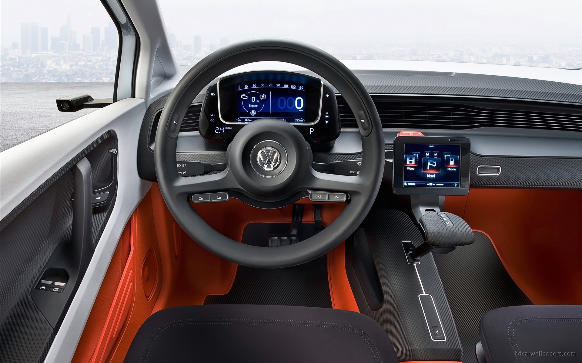 Volkswagen Up Lite Concept Interior Wallpaper Car Wallpaper