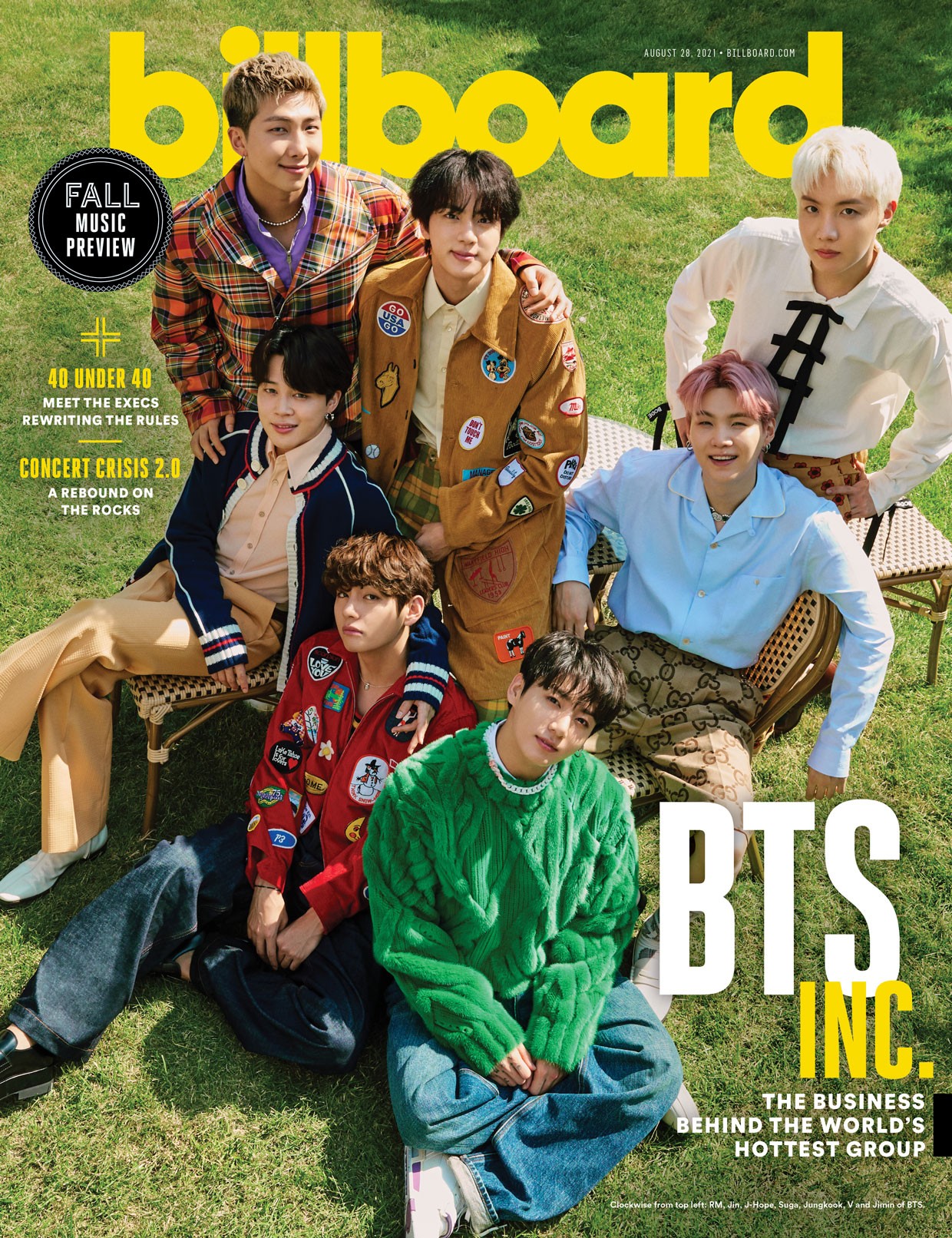 BTS Billboard Photo: See All the Covers