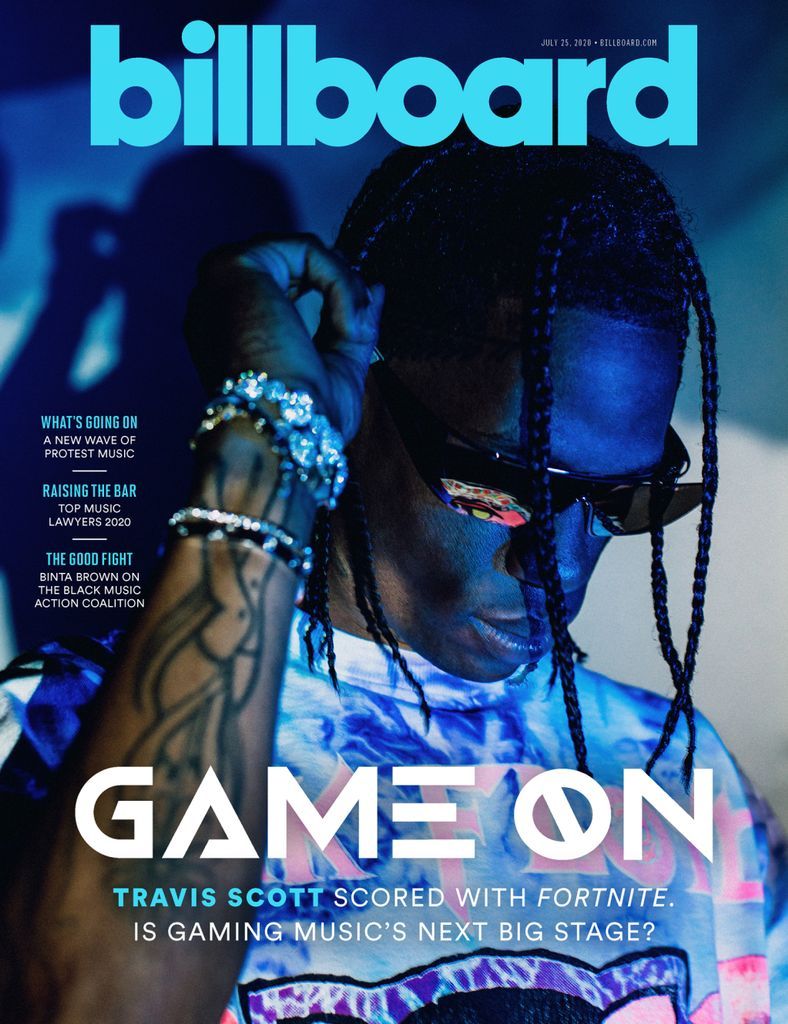 Billboard Back Issue July 25, 2020 (Digital). Travis scott, Travis scott music, Billboard