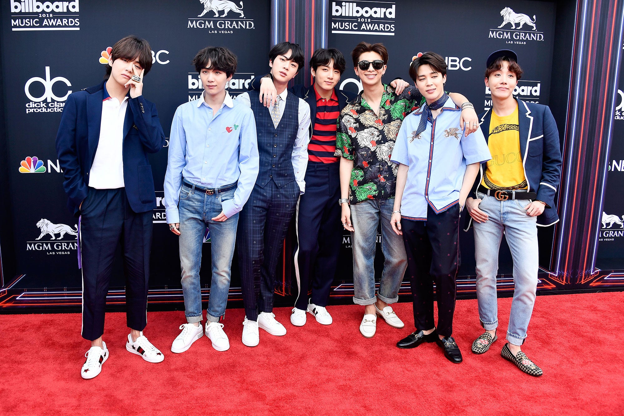 BTS Rocks the Red Carpet at 2018 Billboard Music Awards