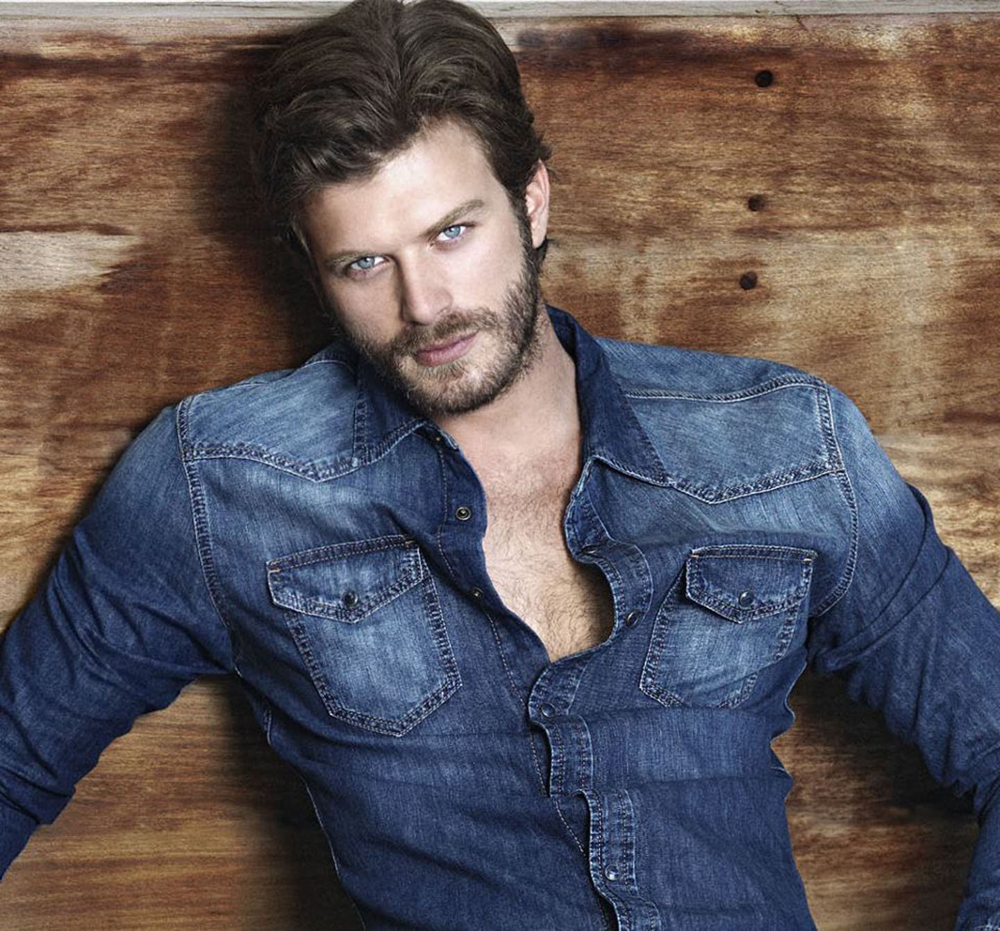kivanc tatlitug, Turkish, Actor, Handsome, Blue, Eyes, Jacket, Model Wallpaper HD / Desktop and Mobile Background