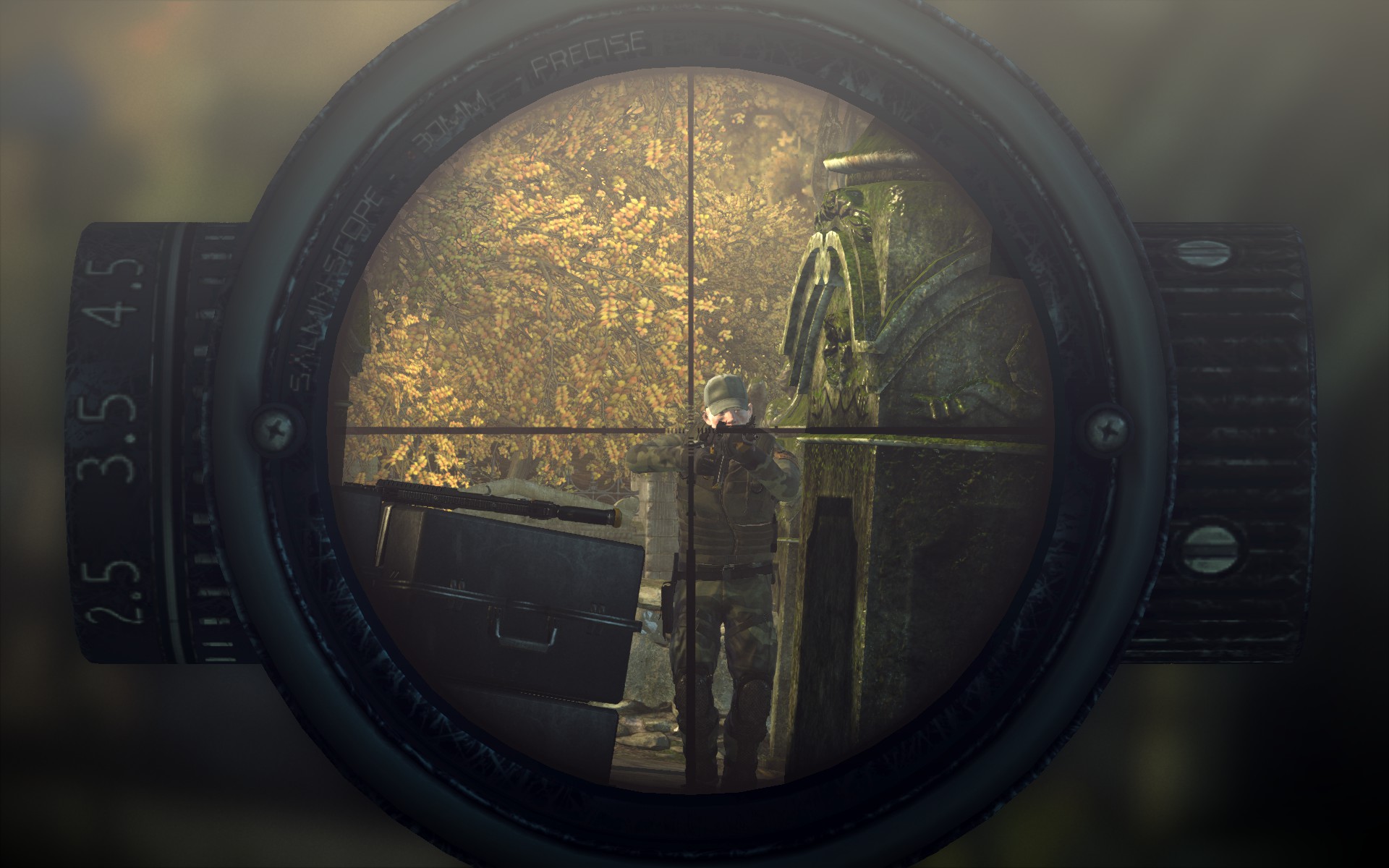sniper scope wallpaper hd