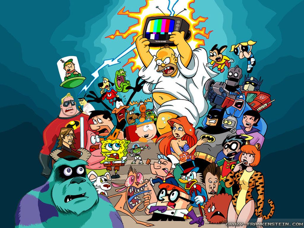 Aesthetic 90s Cartoon Wallpaper