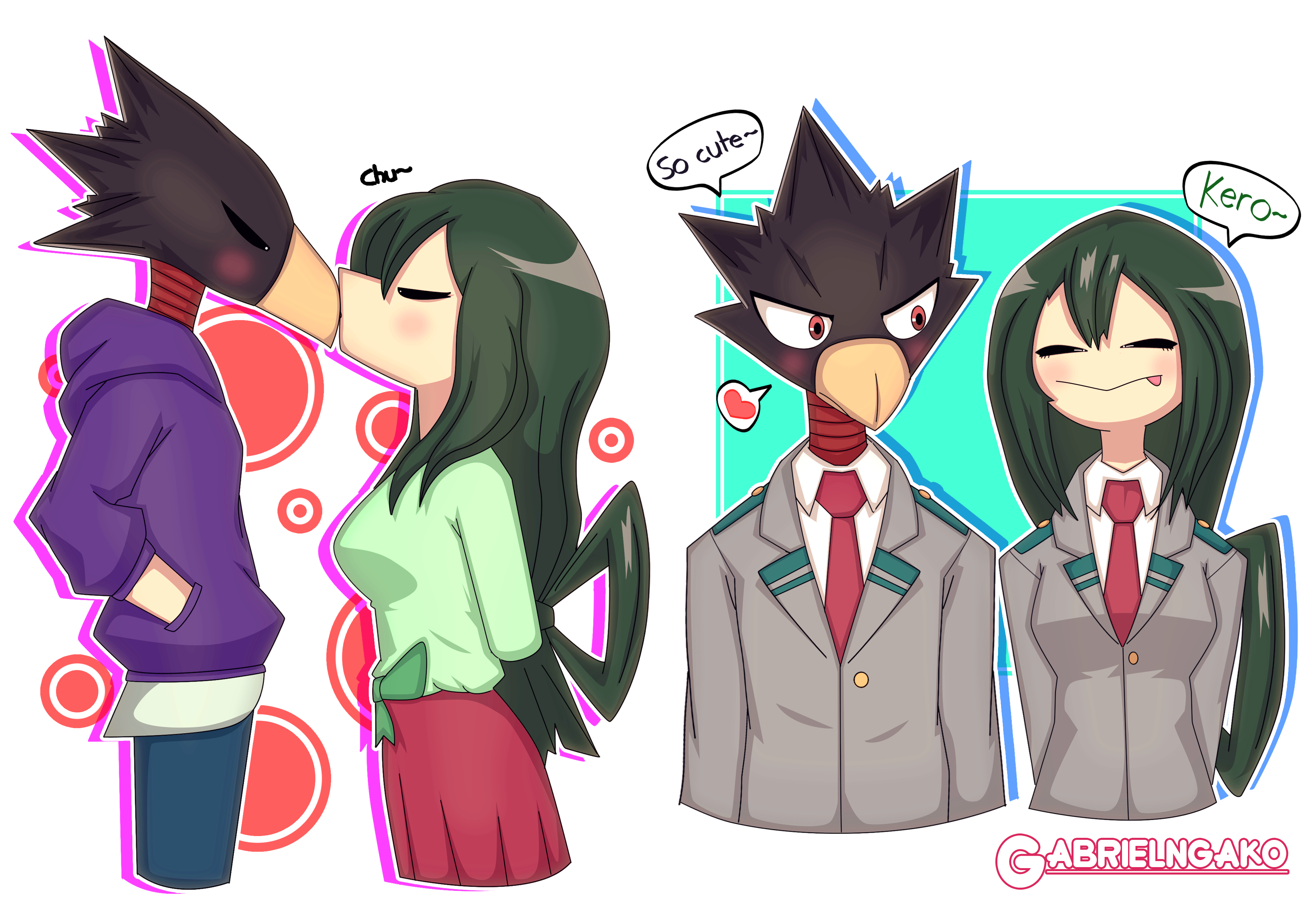 GABRIELNGAKO on Twitter. Boku no hero academia, Anime, My hero academia