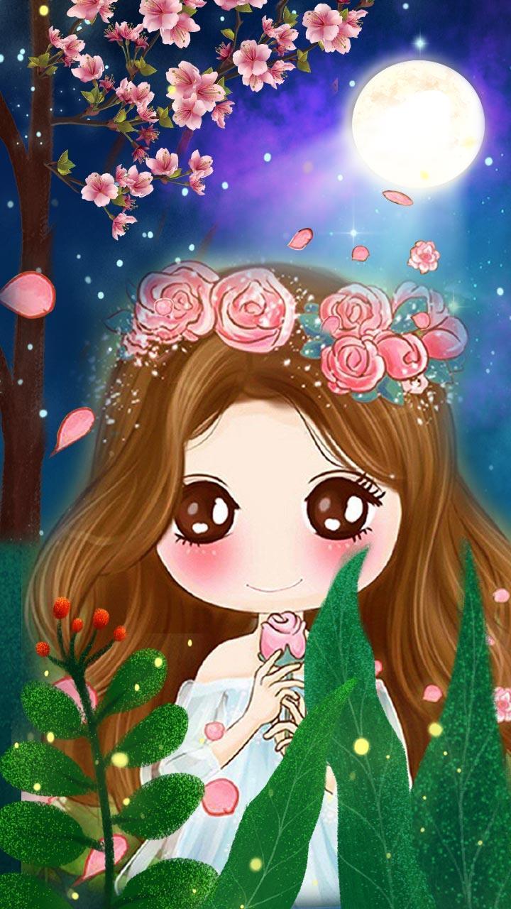 Anime, Cartoon, Girl Theme & Live Wallpaper for Android