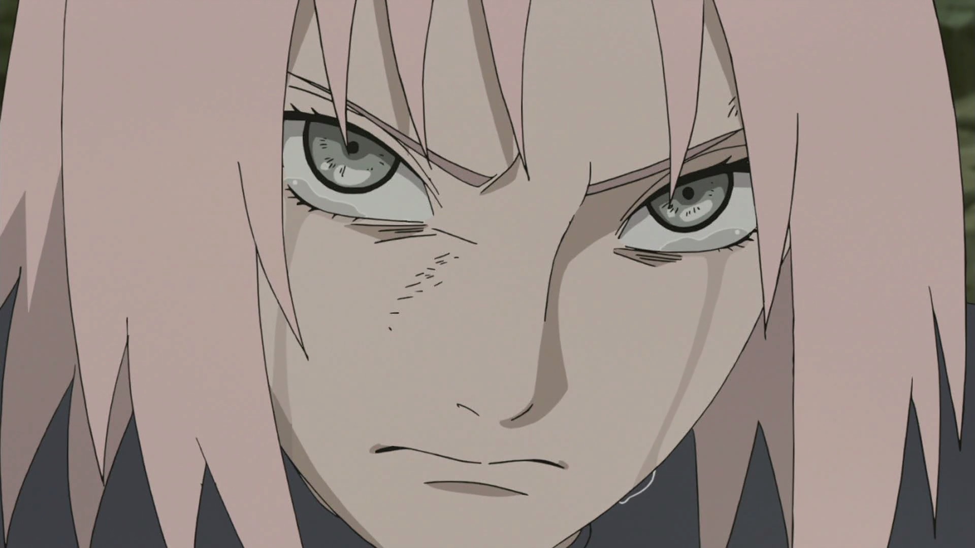 Sakura Cries For Sasuke. Daily Anime Art