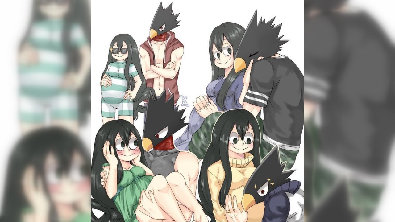 TokoTsuyu Tokoyami X Tsuyu My Hero