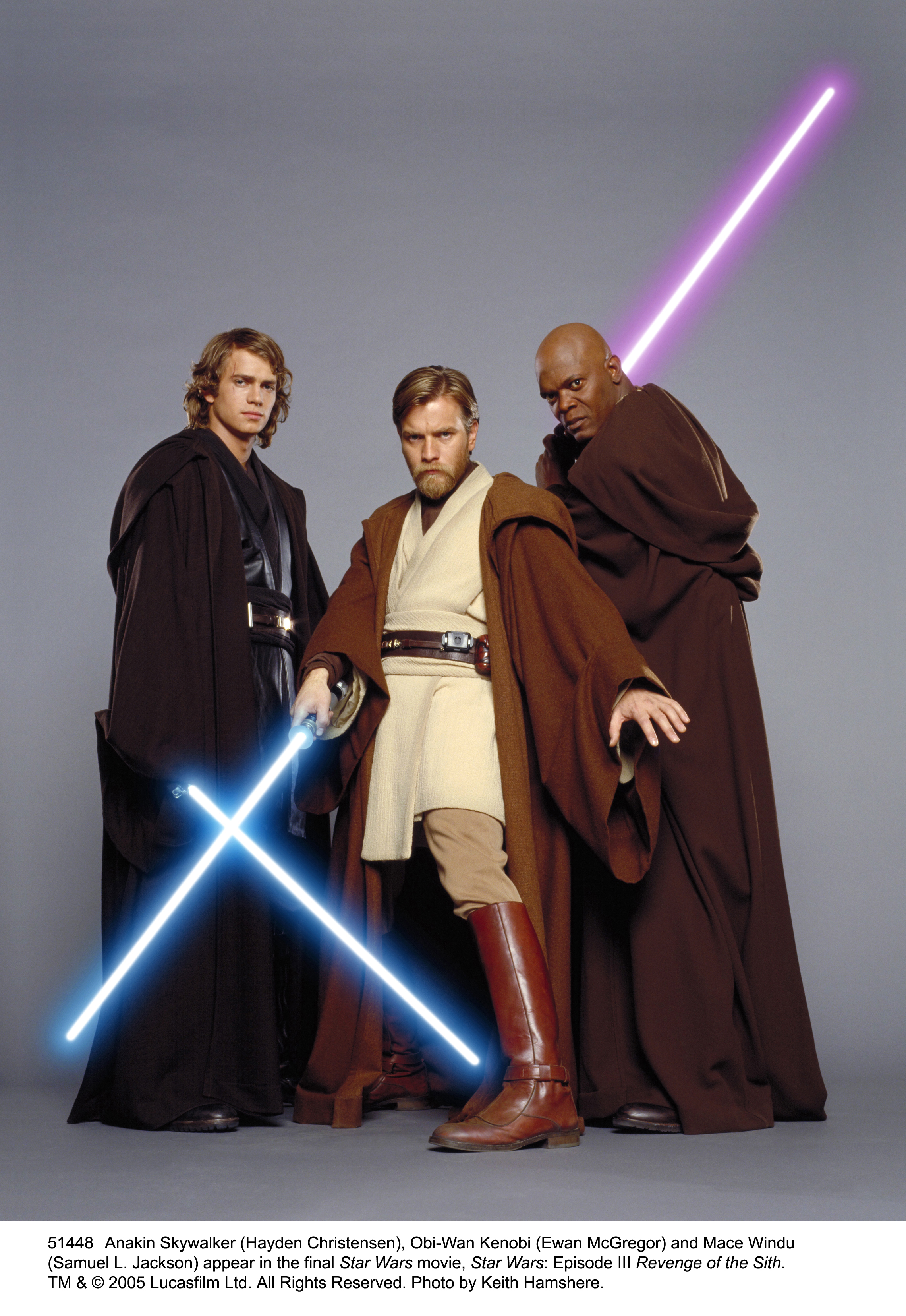 Star Wars, Ewan Mcgregor, Samuel L. Jackson, Anakin Skywalker Wallpaper / WallpaperJam.com