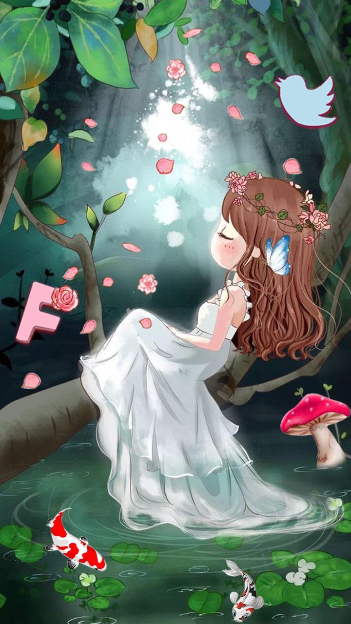 Anime, Cartoon, Girl Theme & Live Wallpaper for Android