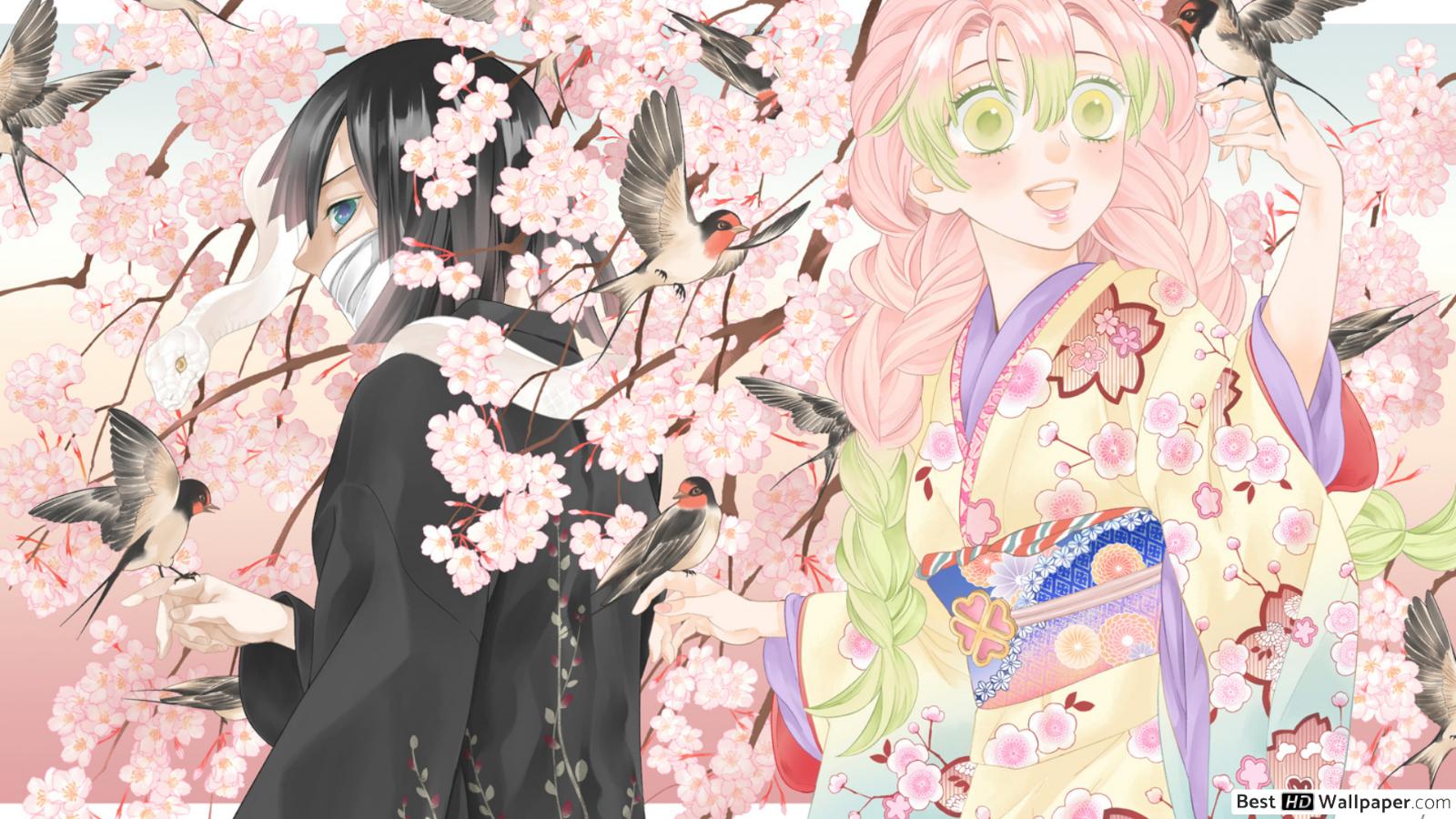 Demon Slayer Kanroji HD wallpaper download