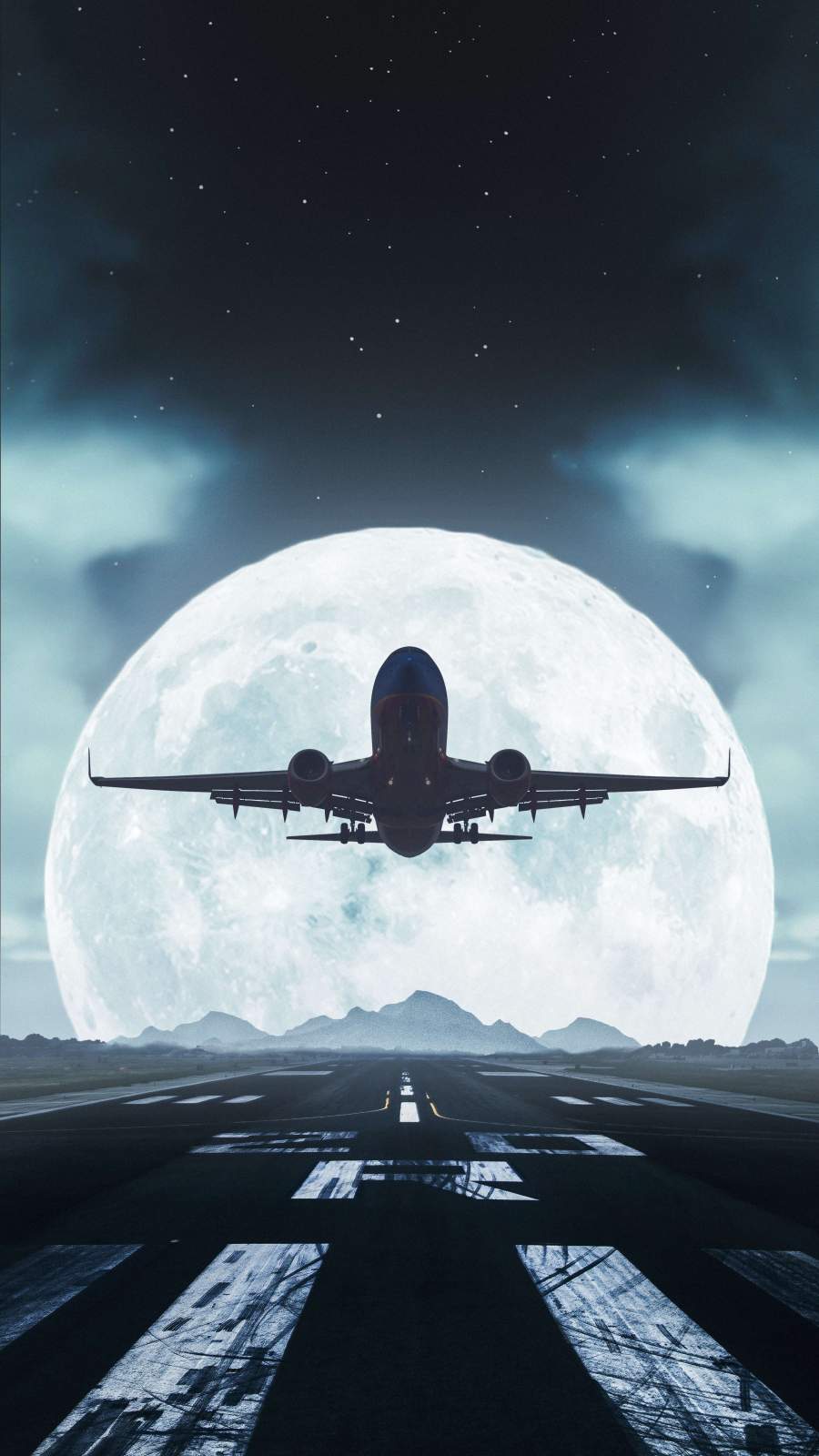 Airplane Take Off IPhone 11 Pro Max Wallpaper