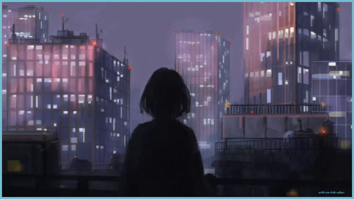 Sad Aesthetic Anime PC Wallpaper Anime Desktop Wallpaper