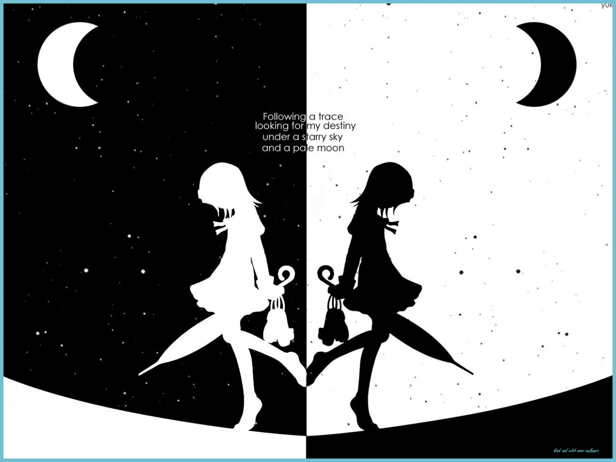 Top Black And White Anime Background FULL HD 10p For PC And White Anime Wallpaper