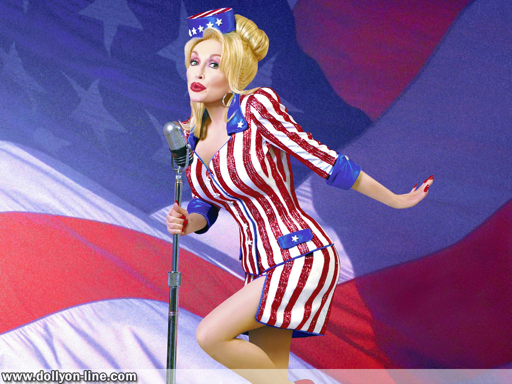 Dolly Parton On Line / Wallpaper