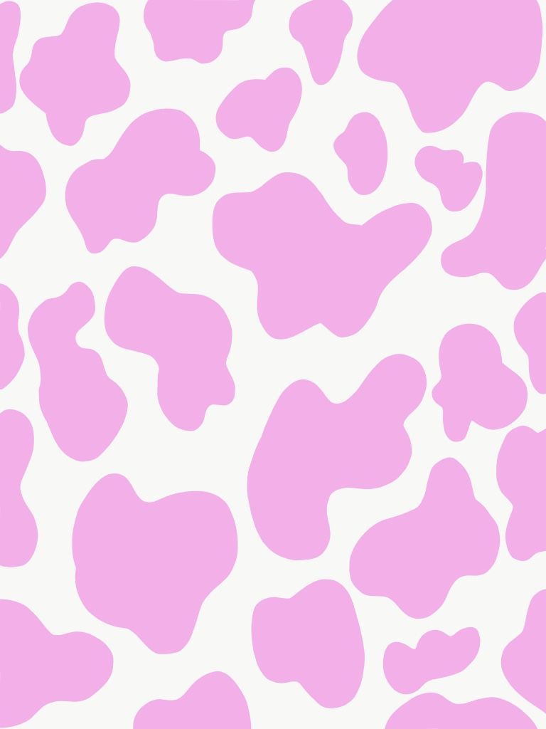 pink cow print wallpaper. iPhone wallpaper vintage hipster, Pink wallpaper cartoon, Cow print wallpaper