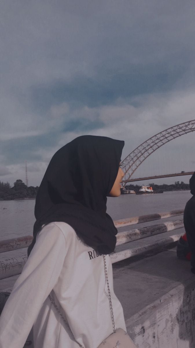 aesthetic girl hijab. Gambar estetika, Potret diri, Fotografi