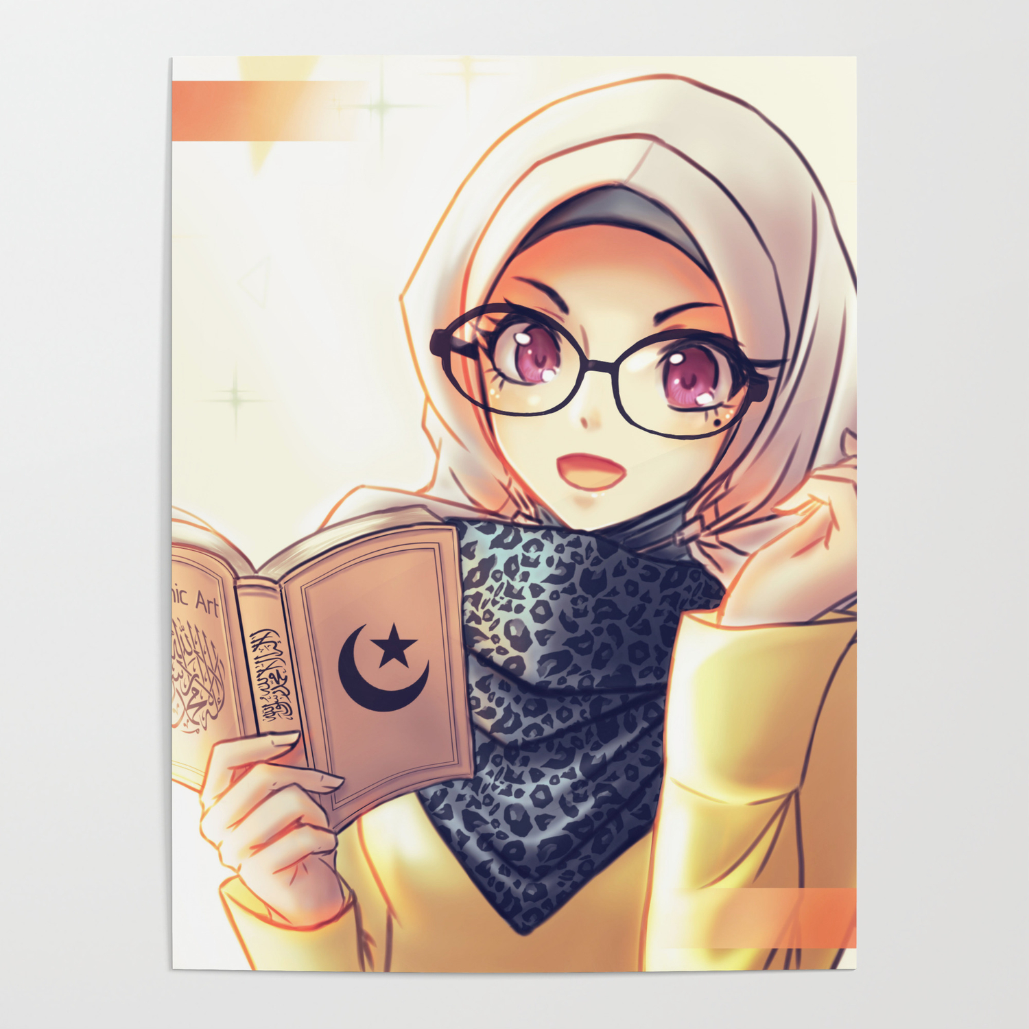 Hijab Girl Poster