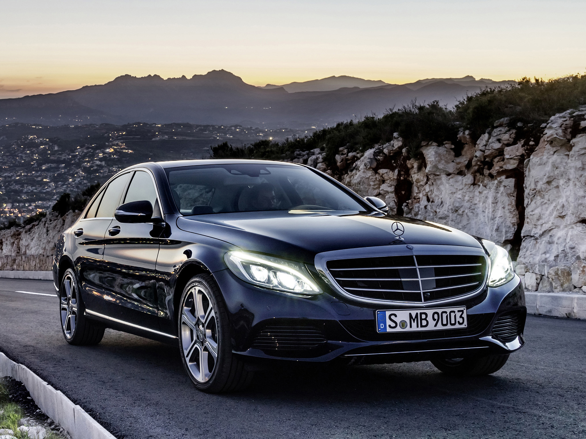 2014, Mercedes, Benz, C300, Bluetec, Hybrid, Exclusive line, w205, Luxury Wallpaper HD / Desktop and Mobile Background