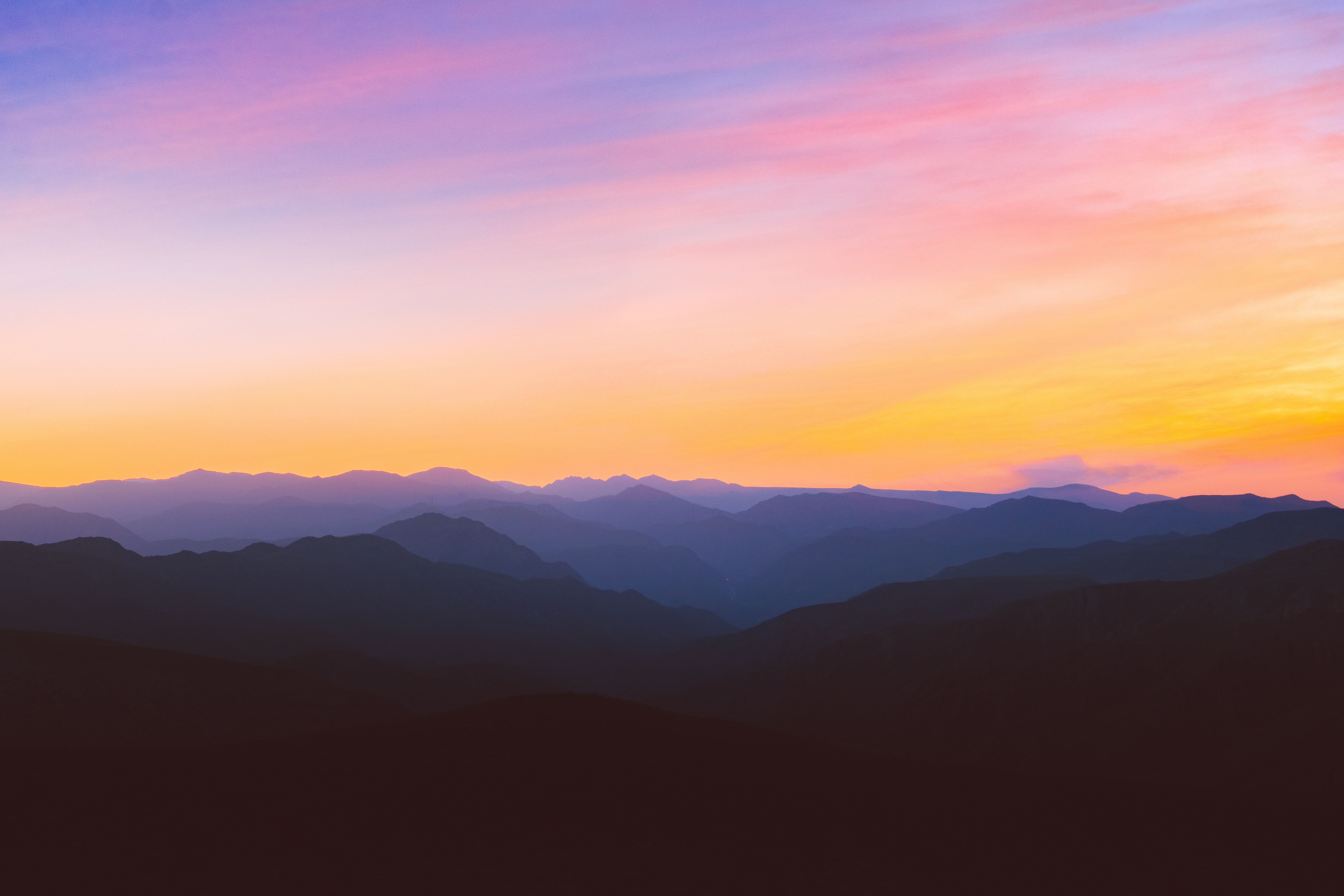 Horizon Landscape Mountain Peak 5k Laptop HD HD 4k Wallpaper, Image, Background, Photo and Picture