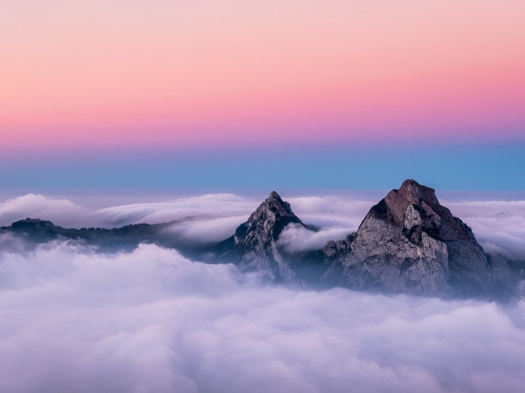 Clouds Mountain Wallpaper, HD Clouds Mountain Background on WallpaperBat