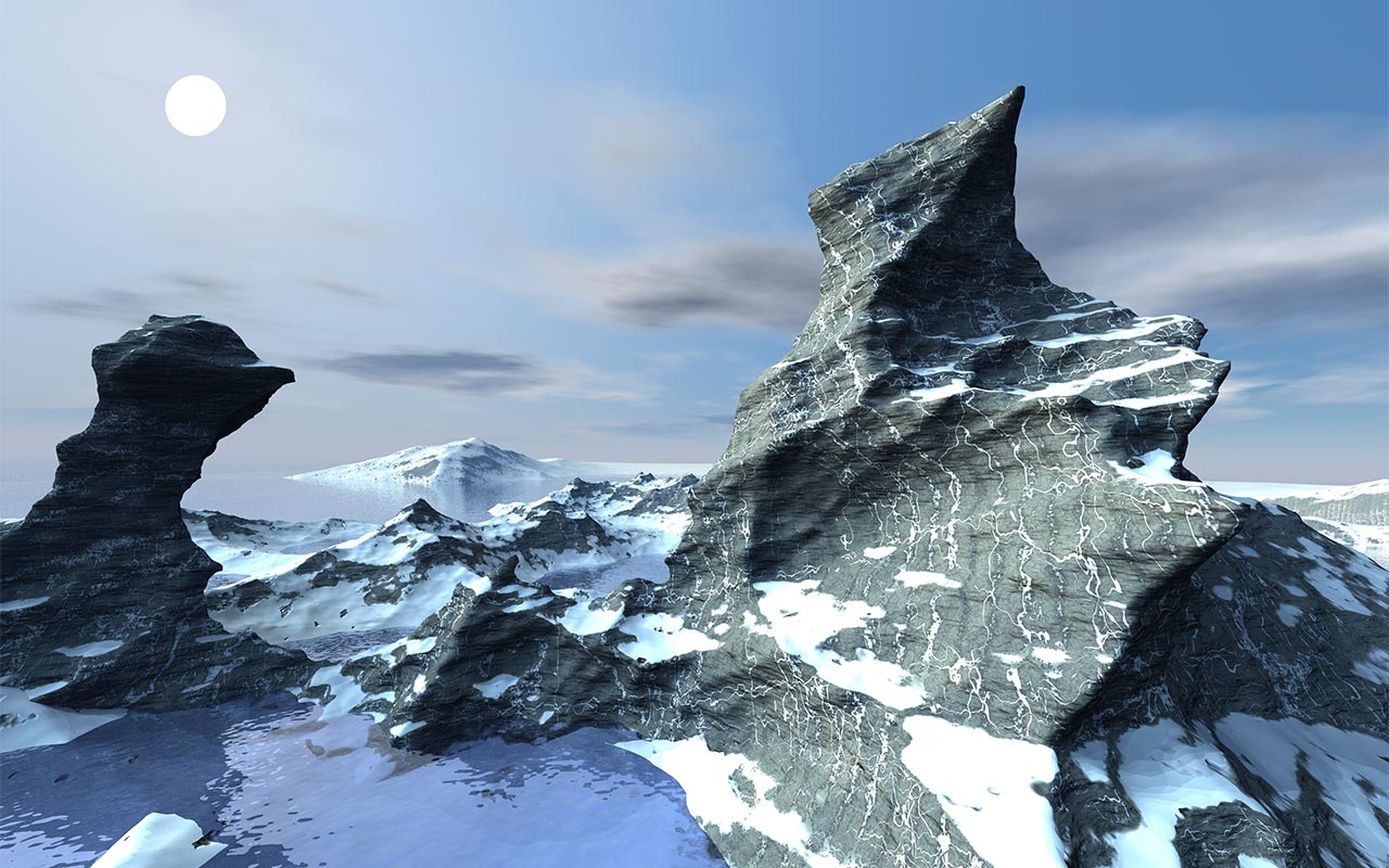 Free Mountain Background Image