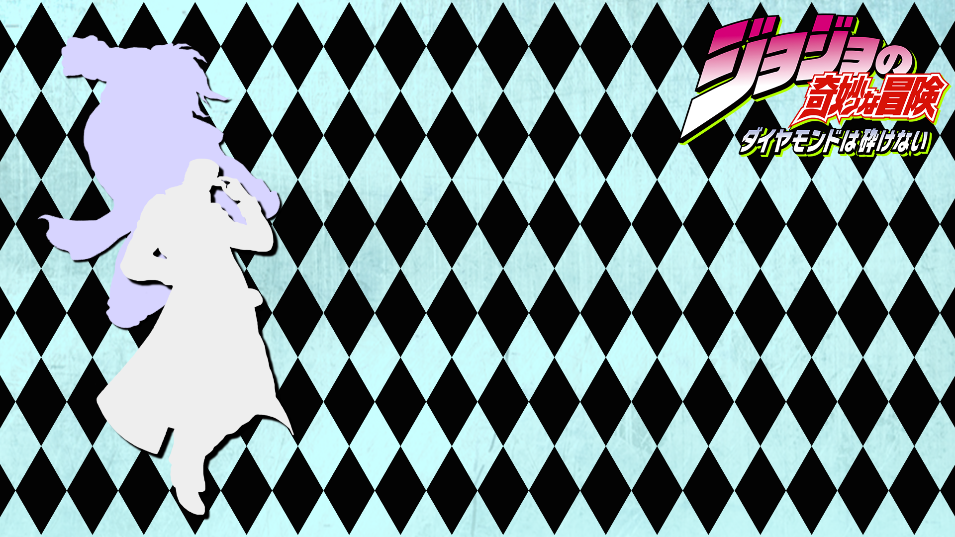 JoJo's Bizarre Adventure Part 4 Diamond Is Unbreakable Minimal Wallpaper